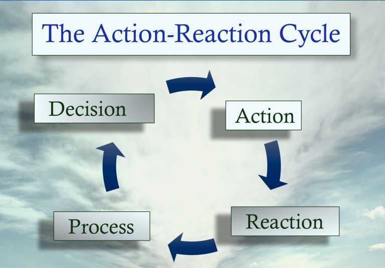 action reaction experiments